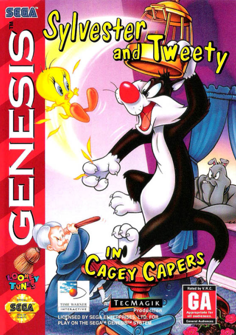 Sylvester and Tweety in Cagey Capers